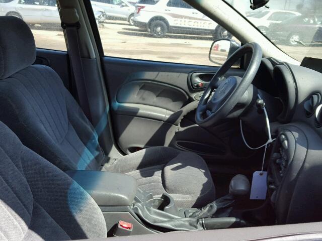 1G2NF52TXYM838957 - 2000 PONTIAC GRAND AM S RED photo 5