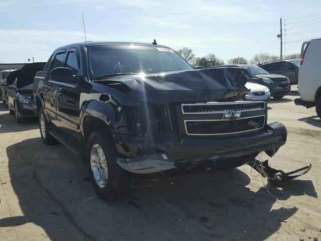 3GNFK12377G198378 - 2007 CHEVROLET AVALANCHE BLACK photo 1