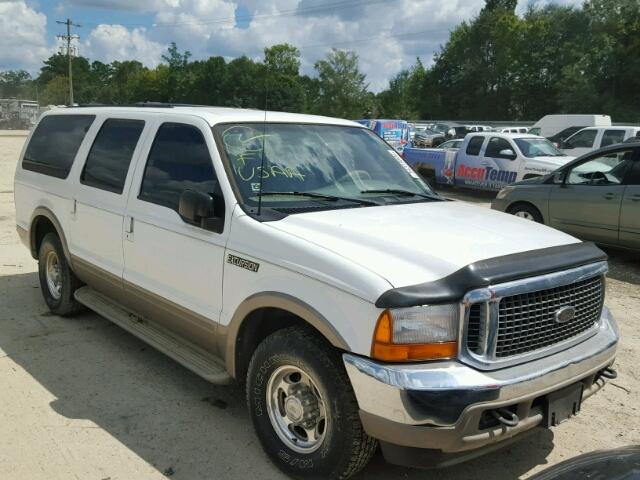 1FMNU42S1YED96224 - 2000 FORD EXCURSION WHITE photo 1