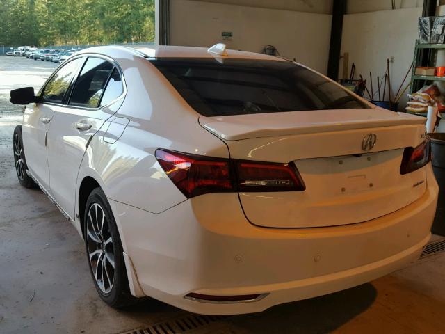 19UUB2F54FA012733 - 2015 ACURA TLX TECH WHITE photo 3