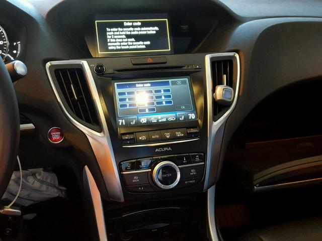 19UUB2F54FA012733 - 2015 ACURA TLX TECH WHITE photo 9