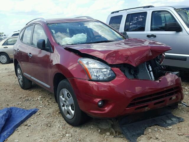 JN8AS5MT2FW667503 - 2015 NISSAN ROGUE SELE RED photo 1