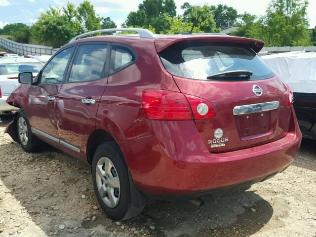 JN8AS5MT2FW667503 - 2015 NISSAN ROGUE SELE RED photo 3