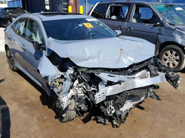 SHHFK7H75HU201130 - 2017 HONDA CIVIC EXL GRAY photo 1