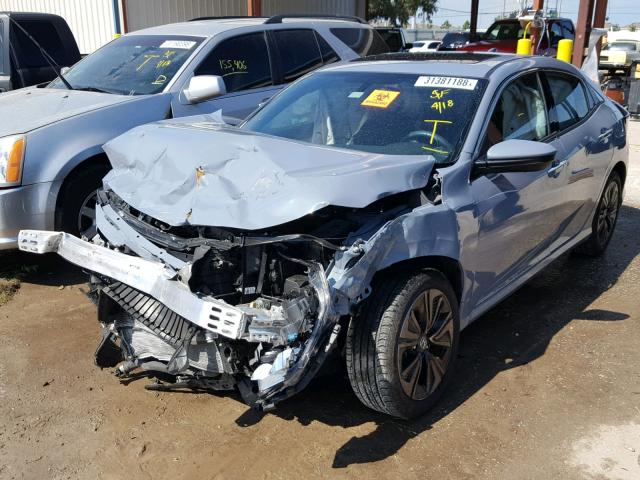 SHHFK7H75HU201130 - 2017 HONDA CIVIC EXL GRAY photo 2