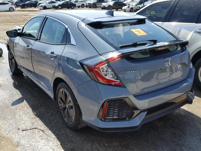 SHHFK7H75HU201130 - 2017 HONDA CIVIC EXL GRAY photo 3