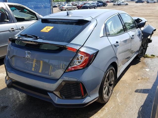 SHHFK7H75HU201130 - 2017 HONDA CIVIC EXL GRAY photo 4