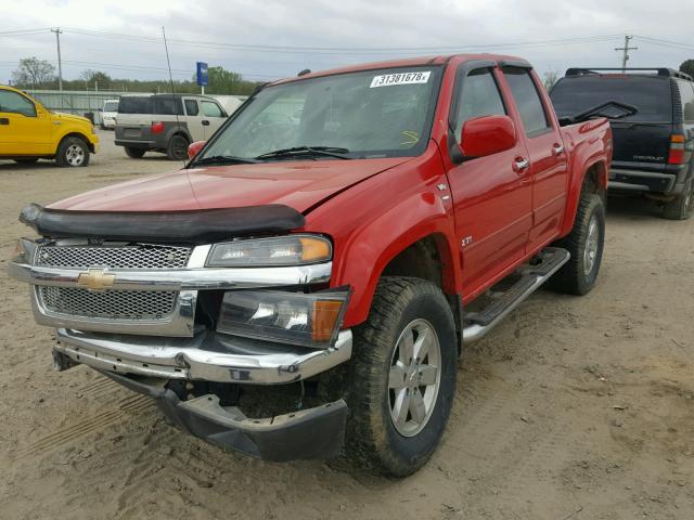 1GCHTDFP6C8113656 - 2012 CHEVROLET COLORADO L RED photo 2