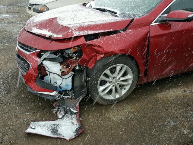 1G1ZJ5SU9GF331600 - 2016 CHEVROLET MALIBU HYB 红色 照片 9