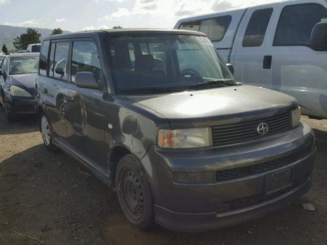 JTLKT334640149250 - 2004 TOYOTA SCION XB GREEN photo 1