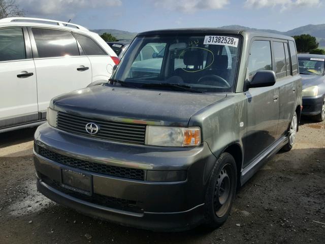 JTLKT334640149250 - 2004 TOYOTA SCION XB GREEN photo 2