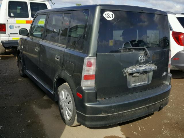 JTLKT334640149250 - 2004 TOYOTA SCION XB GREEN photo 3