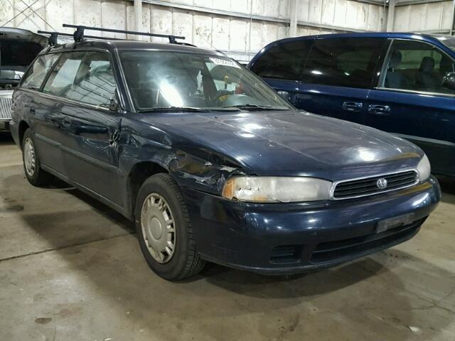 4S3BK4355V7312251 - 1997 SUBARU LEGACY L BLUE photo 1