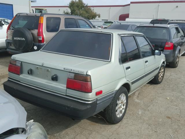 JT2AE83E6G3379454 - 1986 TOYOTA COROLLA LE 银色 照片 4