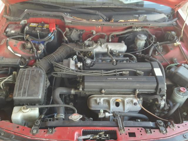 JH4DC4473WS801234 - 1998 ACURA INTEGRA GS RED photo 7