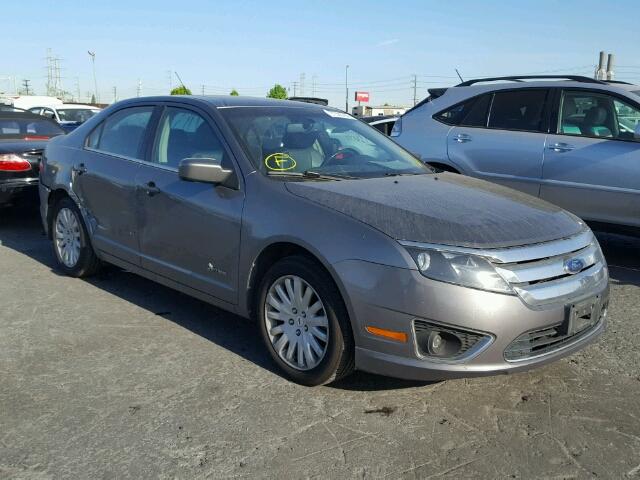 3FADP0L32AR194198 - 2010 FORD FUSION HYB GRAY photo 1