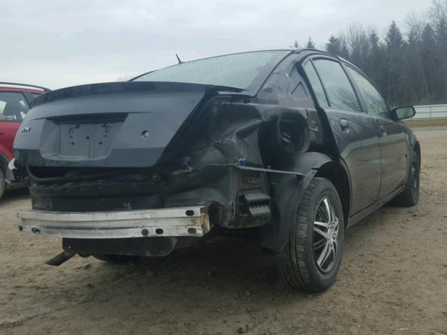 1G8AJ55F66Z207082 - 2006 SATURN ION LEVEL შავი ფოტო 4
