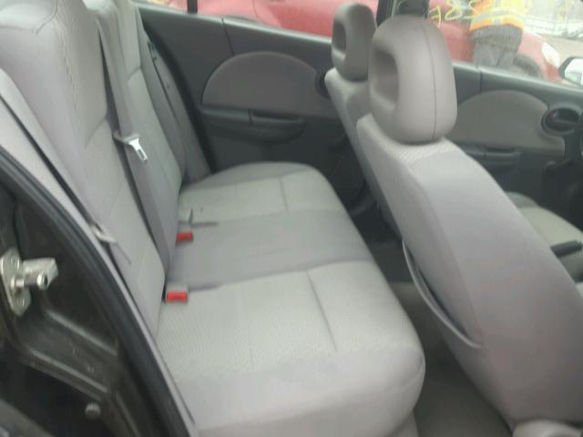 1G8AJ55F66Z207082 - 2006 SATURN ION LEVEL შავი ფოტო 6