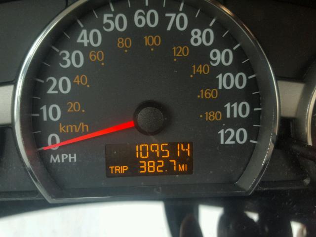 1G8AJ55F66Z207082 - 2006 SATURN ION LEVEL შავი ფოტო 8