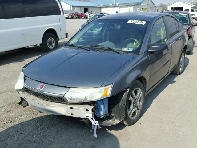 1G8AL54F54Z124056 - 2004 SATURN ION LEVEL GRAY photo 2