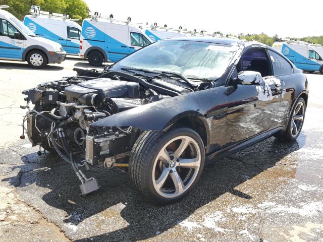 WBAEA53598CV91802 - 2008 BMW 650 I BLACK photo 2