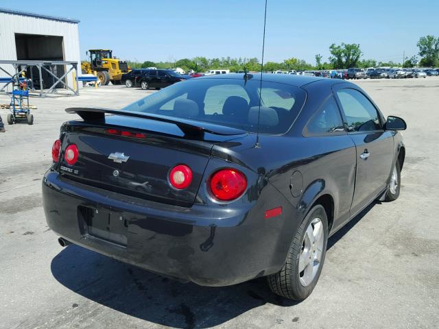 1G1AD1F51A7116701 - 2010 CHEVROLET COBALT 1LT BLACK photo 4