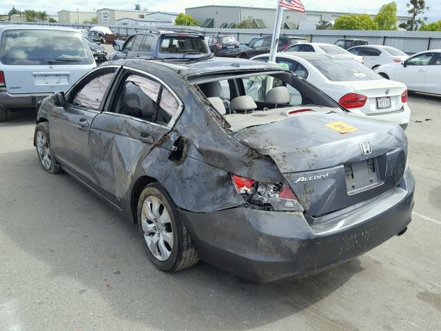 1HGCP2F83AA161845 - 2010 HONDA ACCORD EXL GRAY photo 3