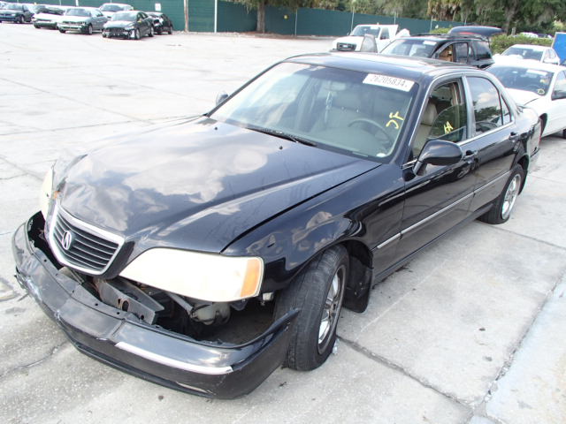 JH4KA9650YC007259 - 2000 ACURA 3.5RL BLACK photo 2