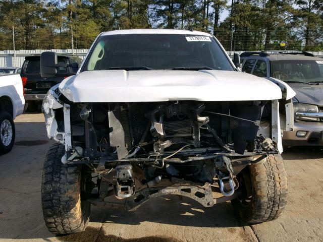 3GCPKSE30BG318514 - 2011 CHEVROLET SILVERADO WHITE photo 9