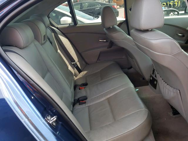 WBANA53545B860466 - 2005 BMW 525 I 蓝色 照片 6