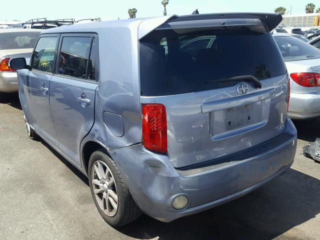 JTLKE50E991087170 - 2009 TOYOTA SCION XB GRAY photo 3