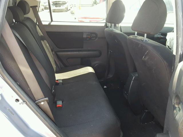 JTLKE50E991087170 - 2009 TOYOTA SCION XB GRAY photo 6