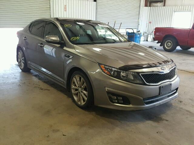 5XXGR4A64FG490691 - 2015 KIA OPTIMA SX SILVER photo 1