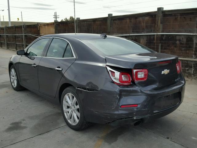 1G11H5SAXDF287732 - 2013 CHEVROLET MALIBU LTZ 灰色 照片 3