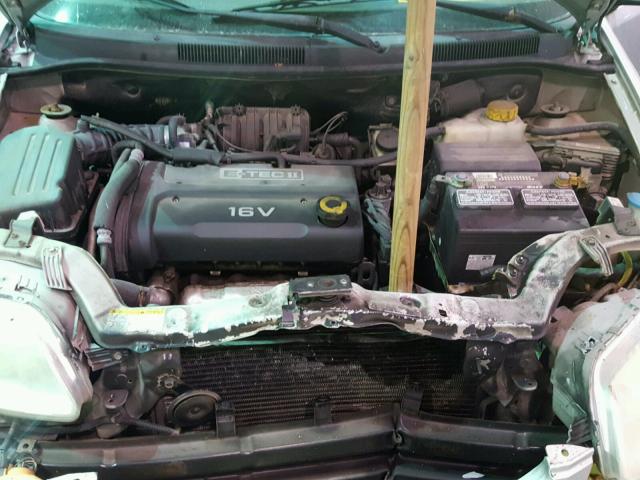 KL1TD66696B676175 - 2006 CHEVROLET AVEO BASE Gümüş foto 7
