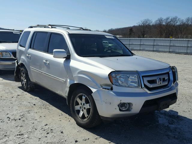 5FNYF48939B005025 - 2009 HONDA PILOT TOUR SILVER photo 1