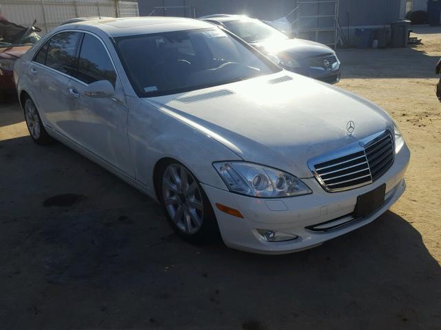 WDDNG86X78A237939 - 2008 MERCEDES-BENZ S 550 4MAT WHITE photo 1