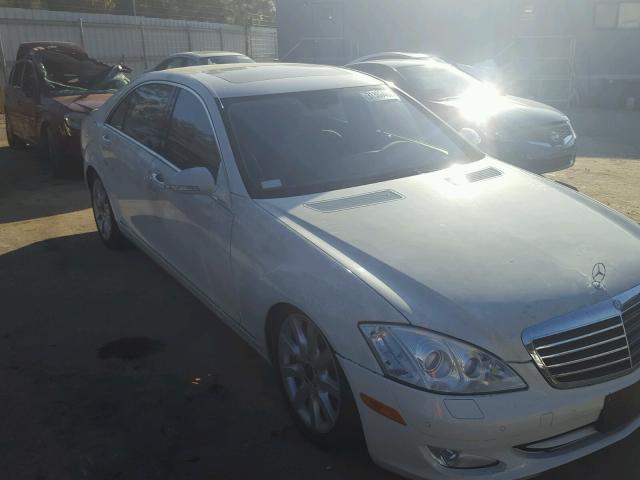 WDDNG86X78A237939 - 2008 MERCEDES-BENZ S 550 4MAT WHITE photo 9