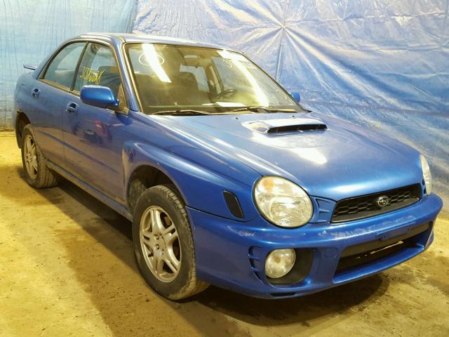 JF1GD29682G512465 - 2002 SUBARU IMPREZA WR BLUE photo 1