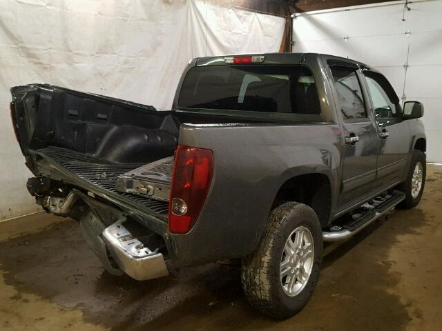 1GTJTCDE5A8148716 - 2010 GMC CANYON SLE GRAY photo 4