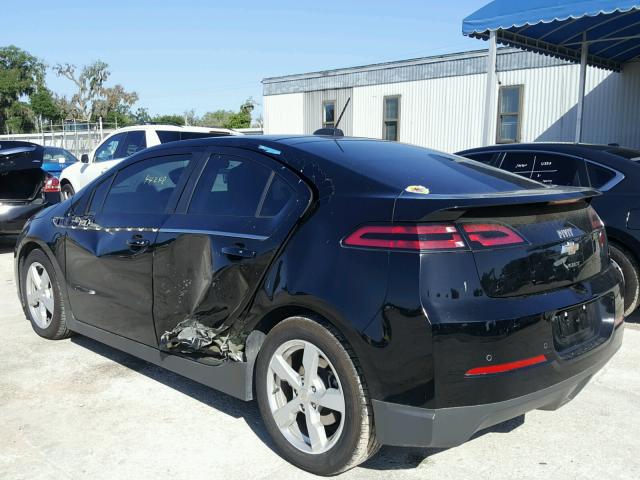 1G1RB6E40FU125610 - 2015 CHEVROLET VOLT BLACK photo 3