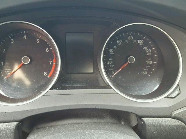 3VW2K7AJ5FM305256 - 2015 VOLKSWAGEN JETTA BASE CHARCOAL photo 8