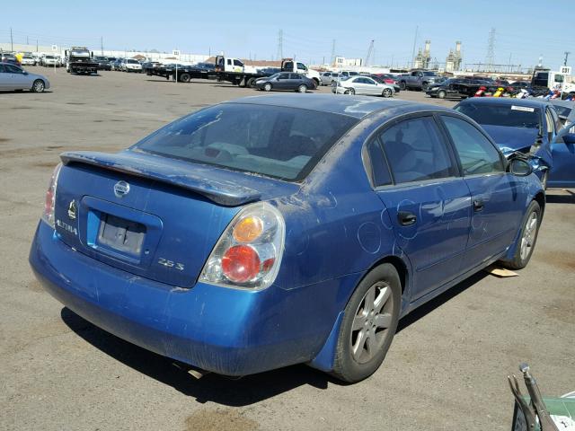 1N4AL11D73C136525 - 2003 NISSAN ALTIMA BAS BLUE photo 4