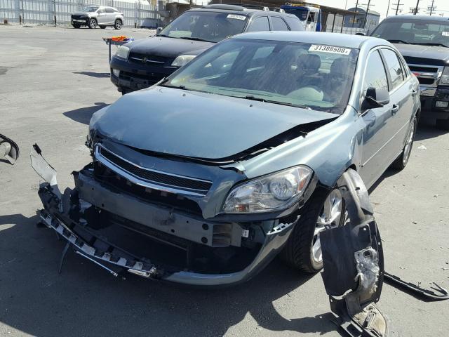 1G1ZG57B29F111921 - 2009 CHEVROLET MALIBU LS 绿色 照片 2