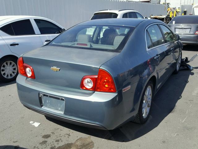 1G1ZG57B29F111921 - 2009 CHEVROLET MALIBU LS 绿色 照片 4