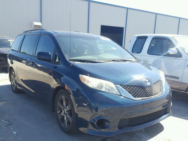 5TDXK3DCXBS067655 - 2011 TOYOTA SIENNA SPO GREEN photo 1