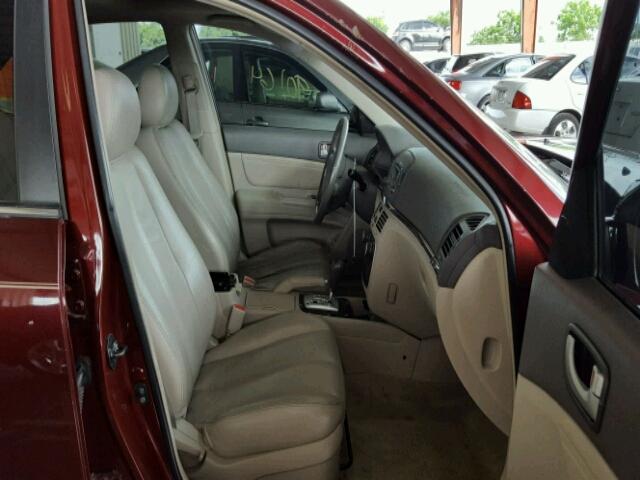 JH4CU26659C014141 - 2009 ACURA TSX BURGUNDY photo 5