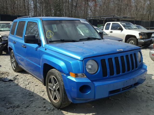 1J4FT28BX9D147154 - 2009 JEEP PATRIOT SP BLUE photo 1