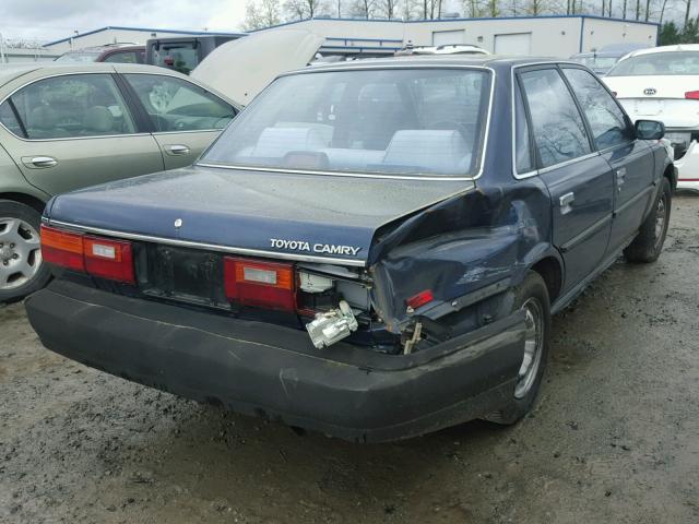 JT2SV21E9K3330004 - 1989 TOYOTA CAMRY DLX BLUE photo 4