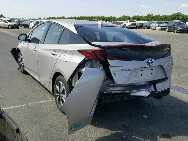 JTDKARFP3H3053171 - 2017 TOYOTA PRIUS PRIM თაფლისფერი ფოტო 3